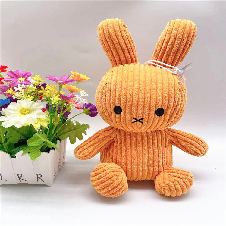 Cute Velvet Rice Rabbit Plush Toy Simulation Cartoon Doll